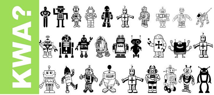 question-kwa-et-dessin-differents-robots-illustration-pretexte