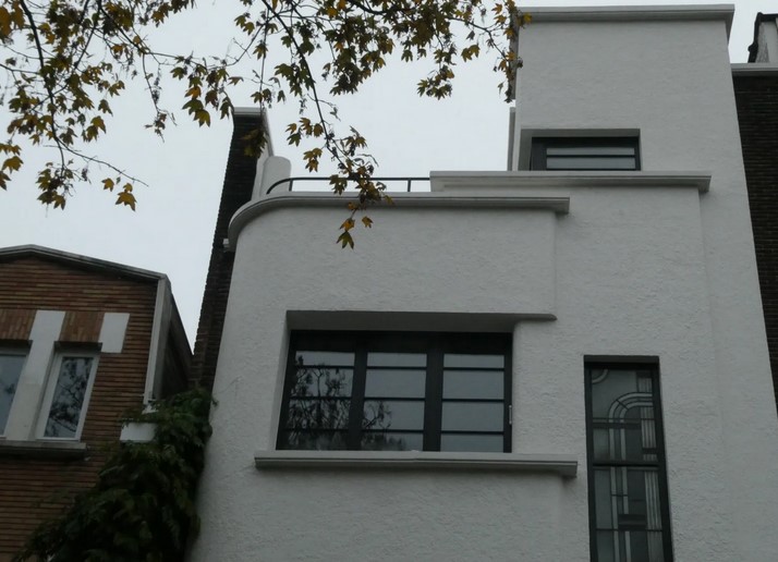 Carnoy-detail-facade-immeuble-architecte-Ternaerts-avenue-Coghen-68-Uccle