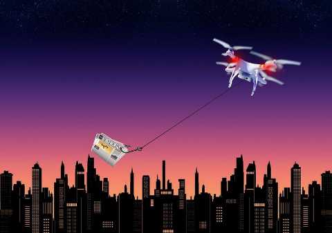livraison-drone-ville-illustration-pretexte