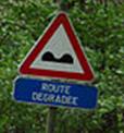 panneau_route_degradee_by_Wouter_Hagens